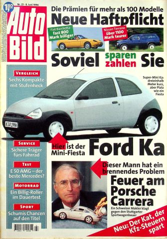 Deckblatt Auto Bild (23/1996)